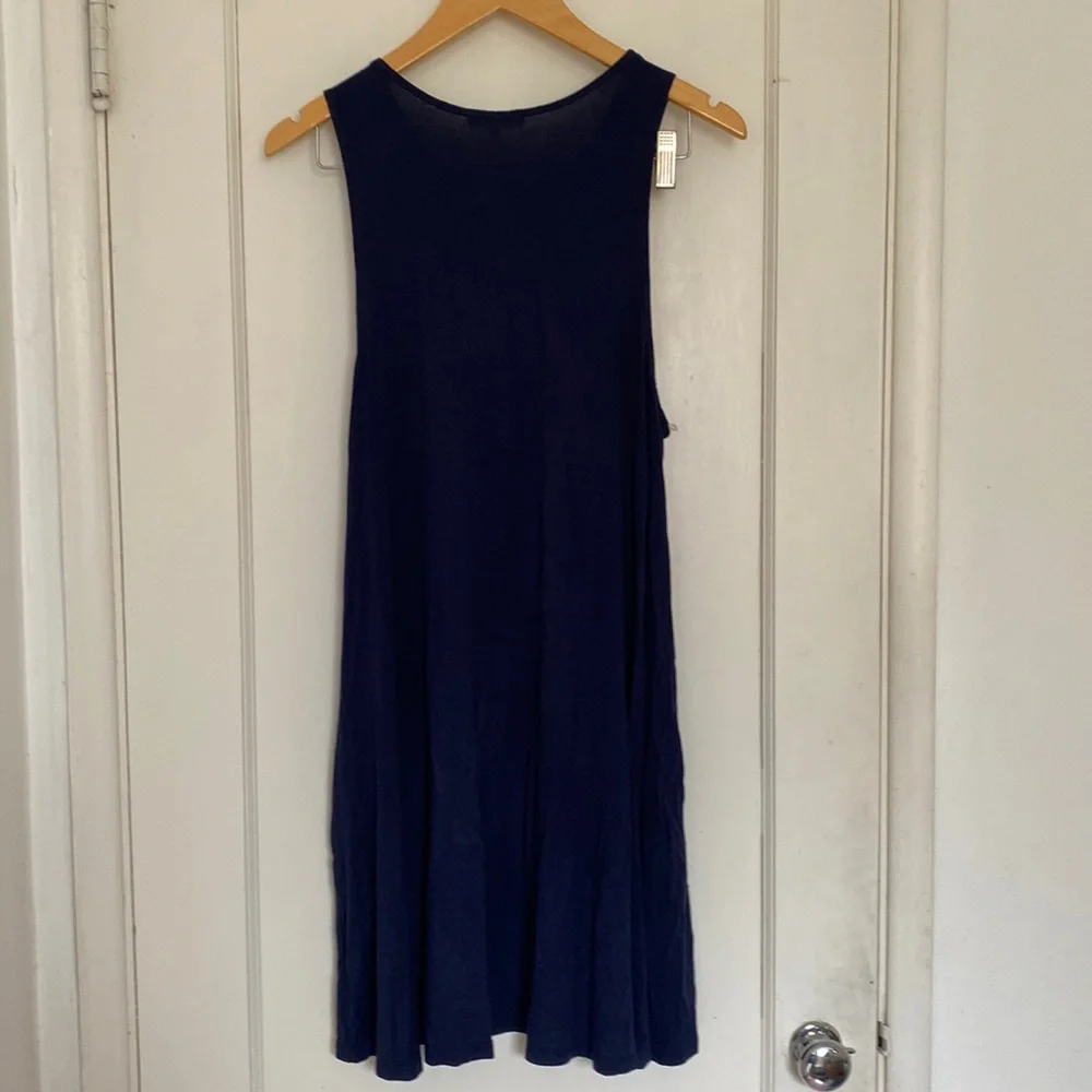 Socialite navy tank dress - Picture 2 of 4